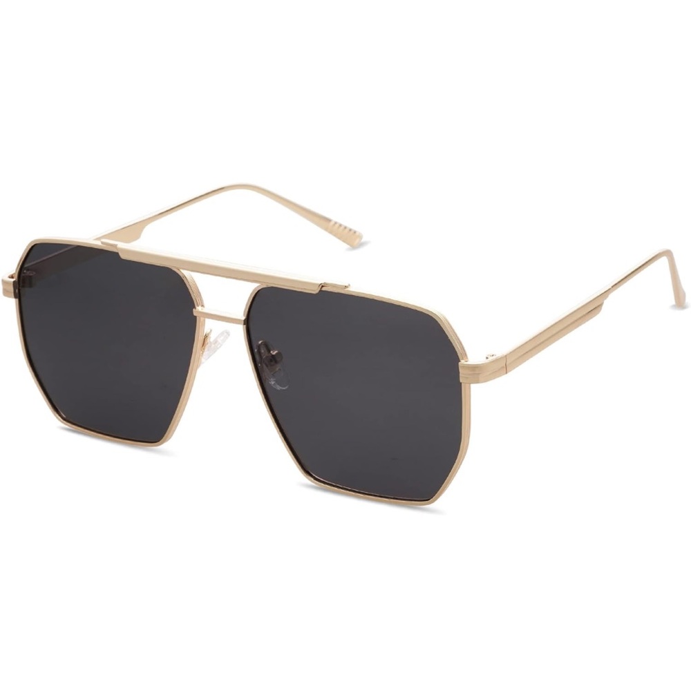 SOJOS Oversized Square Aviator Polarized Sunglasses